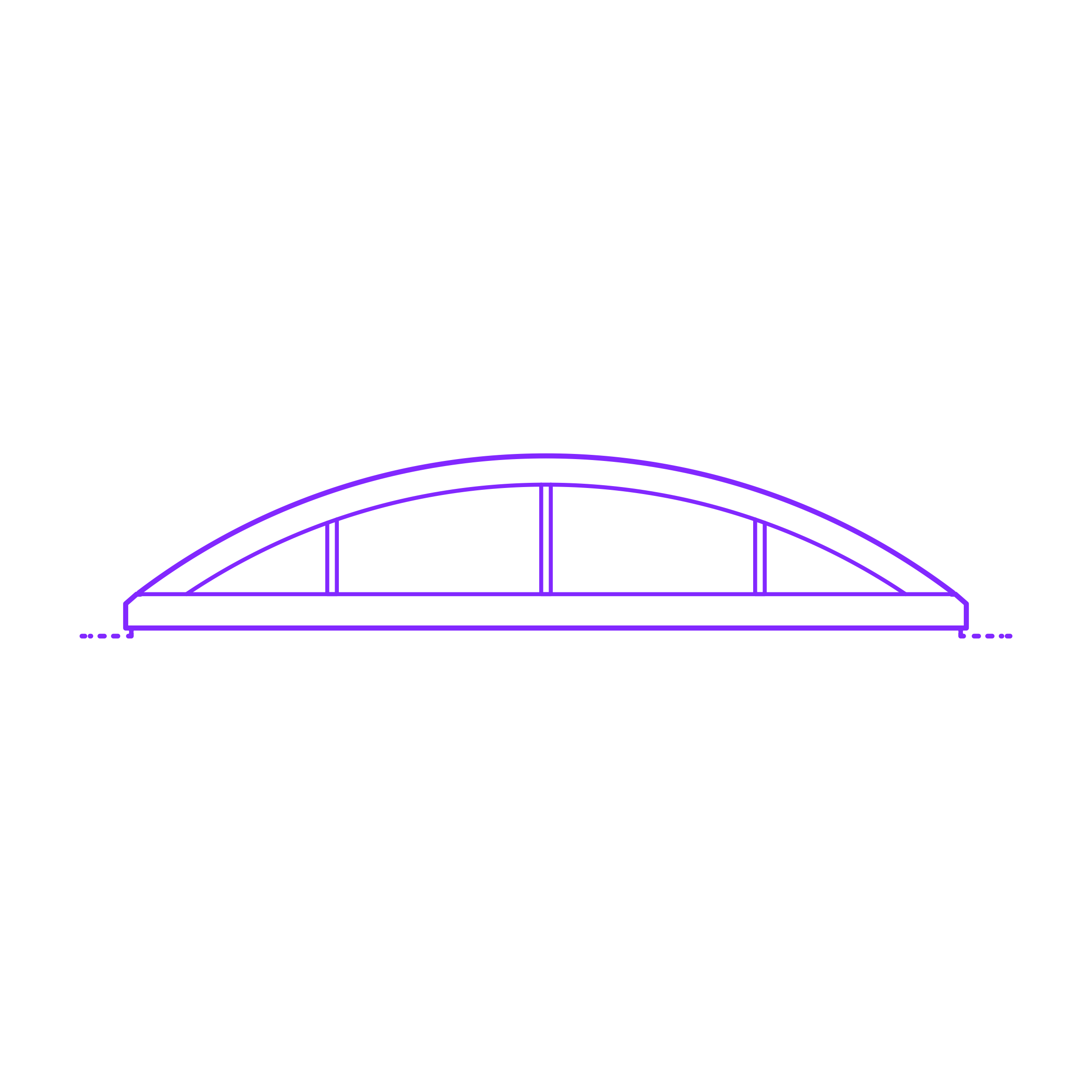 Buildings Skylights Barrel Vault Low Rise Sticker Outline Svg File Free Vectors
